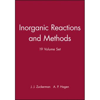 Inorganic Reactions and Methods - Hardback - 1999 - 1