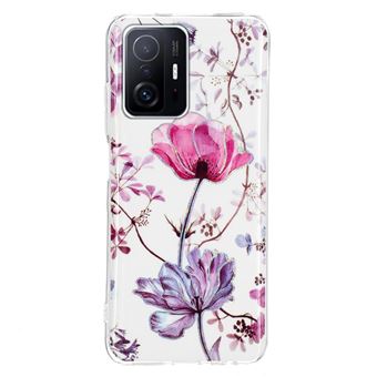 Capa magunivers e TPU à prova de choque, galvanoplastia flores de lótus para Xiaomi 11T/11T Pro - 1
