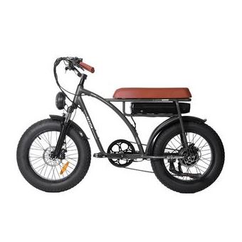 Bicicleta Elétrica AEE BEZIOR XF001 | 45km/h | 1000W Motor | Pneus 20'' | 48V | 12.5AH - Preto - 1