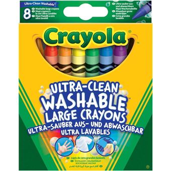 Ceras Crayola Washable Maxi | 8 unidades - 1