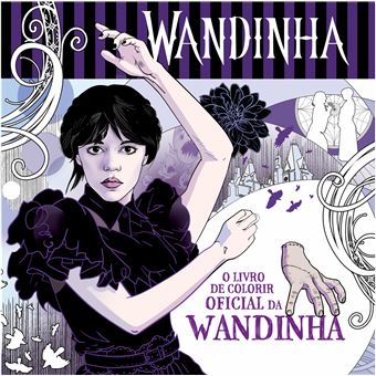 O Livro De Colorir Oficial Da Wandinha - 1