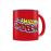 Caneca SD Toys Spiderman Logo Azul Vermelho Marvel Comics_0