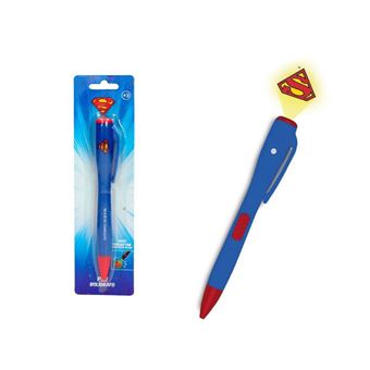 Caneta com projector DC Comics Batman - Superman - 1