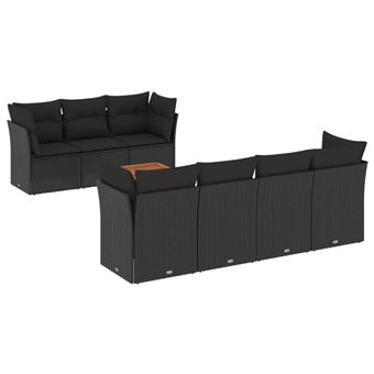 Conjunto de Mobiliário de Exterior VidaXL 3223500 - 1