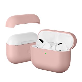 Capa Magunivers | TPU design de separação anti-queda de sílica gel Rosa para Apple AirPods Pro - 1