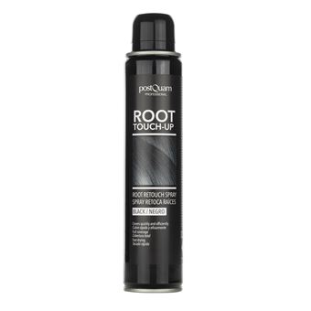Laca de Retoque de Raiz para Cabelo Postquam Preto | 200 ml - 1
