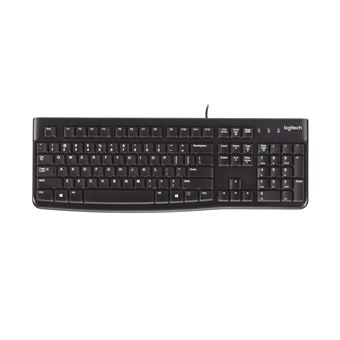 Teclado com Fios Logitech K120 | Idioma: Francês | Preto - 1