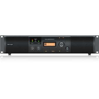 Behringer NX3000D amplificador de áudio Performance/palco Preto - 1