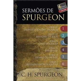 Box - Sermões De Spurgeon - 6 Livros: Seis Livros Da Coleção:As Grandes Orações Da Bíbliaos Milagres - 1