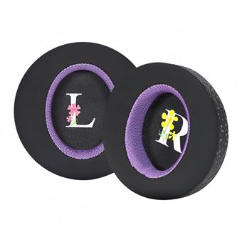 Almofadas para Auscultadores V-REEL para Alienware AW510H AW310 | Preto | Tecido de Malha - 1