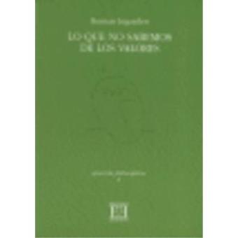 Lo que no sabemos sobre los valores - 1