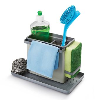 Organizador de Lava-Louças Metaltex Tidytex - Cinza - 1