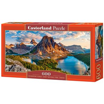 Puzzle Castorland Assiniboine Sunset, Banff National Park, Canada 600 pcs 600peça(s)