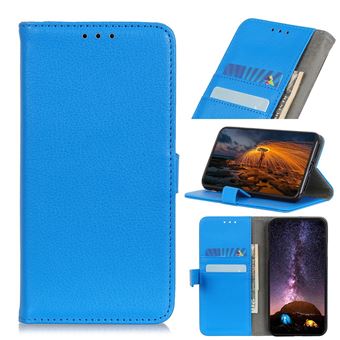 Capa Magunivers | PU + TPU superfície de lichia Azul para Xiaomi Mi Note 10/Mi CC9 Pro