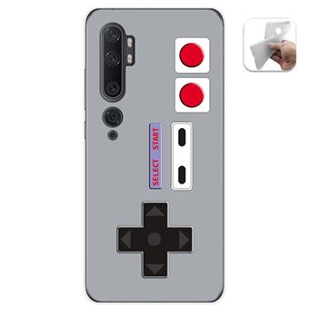 Capa Tumundosmartphone de Gel TPU para Xiaomi Mi Note 10 desenhos de console de design - 1