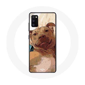Capa Maniacase para Samsung Galaxy S20 Plus American Pit Bull Terrier Castanho - 1