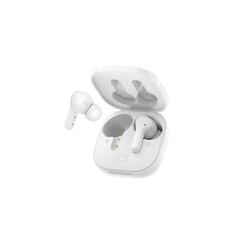 Auriculares Wireless Qcy T13X | 7.2mm | 30h | Type-C | Bluetooth5.3 | IPX5 | Branco - 1