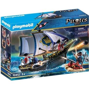 Playmobil 70412 Piratas | Saveiro de Soldados - 1
