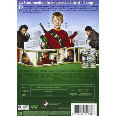  Home Alone : Macaulay Culkin, Joe Pesci, Daniel Stern, John  Heard, Roberts Blossom, Catherine O'Hara, Angela Goethals, Devin Ratray,  Gerry Bamman, Hillary Wolf, Larry Hankin, John Candy, Michael C. Maronna,  Kristin