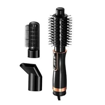 Escova Rotativa de Ar Quente 3 em 1 Sokany SK-15031 | Preto + Dourado - 1