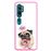 Capa Hapdey para Xiaomi Mi Note 10 - Note 10 Pro - CC9 Pro | Silicone Flexível em TPU | Design Filhote de Pug, tenha um dia doce - Rosa_0