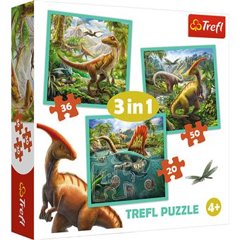 Puzzle Trefl Dinossauro 34837 - 1