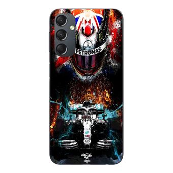 Capa Maniacase para Samsung Galaxy A24 | Lewis Hamilton Mercedes 44 - 1