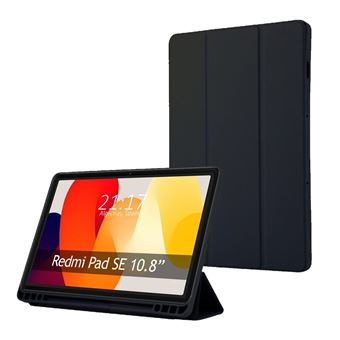 Capa TUMUNDOSMARTPHONE flip inteligente para Xiaomi Redmi Pad SE 11 | Preto - 1