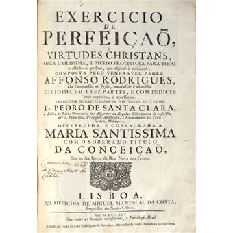 Exercicio de perfeiçaõ, e virtudes christans, - 1
