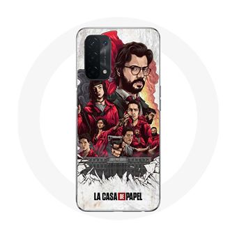 Capa Maniacase para Oppo A54 5G La Casa de Papel Anexar Arte - 1