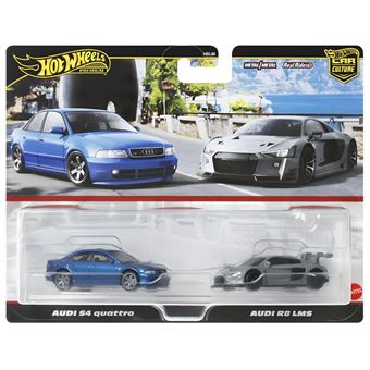 Hot Wheels Car Culture - Audi S4 Quattro e Audi R8 LMS - 1