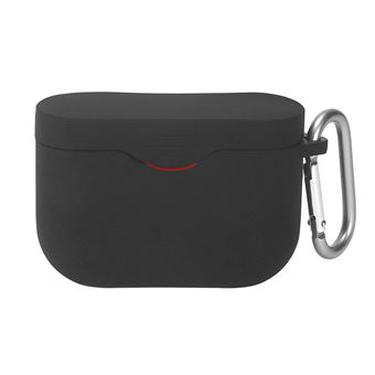 Capa Silicone choque com mosquetão WISETONY para SONY WF-1000XM3 Preto