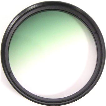 Filtro de Fotografia BeMatik para Lente de 52mm Verde Gradual - 1