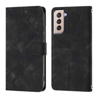 Capa ZURSANA para Samsung Galaxy S21 Plus 5G | Flip | Couro PU | À Prova de Choque | Suporte Dobrável | Fecho Magnético | Preto - 1