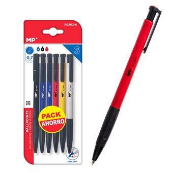 Conjunto de Canetas DAM | Easy Grip 0.7mm | 6 Unidades - 1