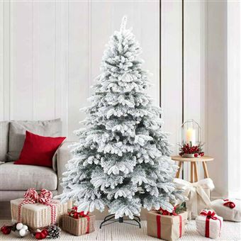 Árvore de Natal Artificial vidaXL | Articulada | Branco - 1