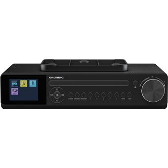 Grundig DKR 2000 BT rádio Worksite Digital Preto - 1