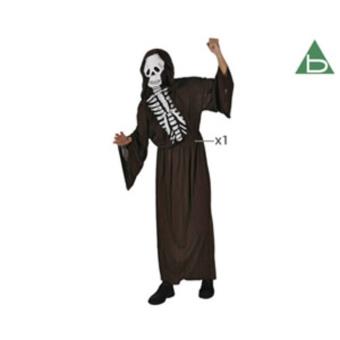 Disfarce Atosa Adulto Skeleton man t-2 - 1