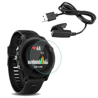 Kit Phonecare Carregador Usb Charger + Película Protectora Ecrã Vidro para Garmin Forerunner 935 - 1