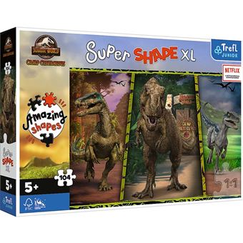 Puzzle Trefl Jurassic World 50020 | 104 Peças - 1