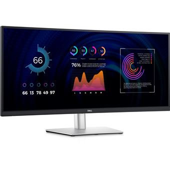 Monitor DELL P3424WE | LCD | 4K UHD | 8 ms | 60 Hz | 34.1"" | F - 1