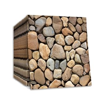 Papel de Parede 3D Mormark STONEBLOCKS | Imitação Pedra | Lavável | 30 Unidades - 1