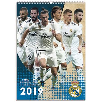 Calendário 2019 Erik Editores A3 Real Madrid - 1