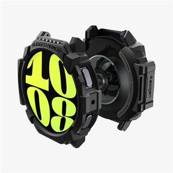Banda Spigen Rugged Armor Preto Acessórios para Smartwatch