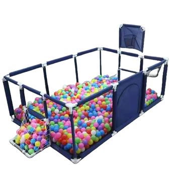 Parque com bolas Infantis coloridas Tavalax - Azul - 1