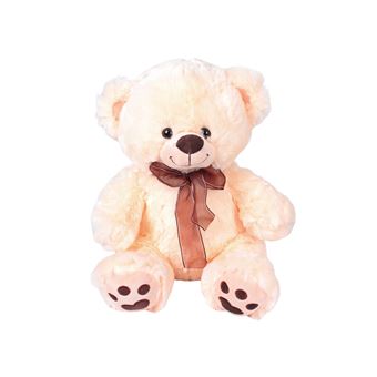 Urso de Peluche com Laço Castanho LPM  | 38 cm - 1