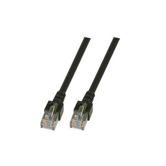 cabo de rede EFB Elektronik Cat5e, 5m  SF/UTP (S-FTP) Preto - 1