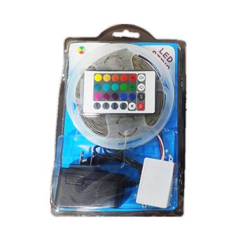 Fita LED EZII PMD-2835 54 | RGB | Comando com 24 Botões | 5M - 1