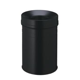 Caixote do Lixo Durable Waste basket Safe+ round 15  - Preto - 1