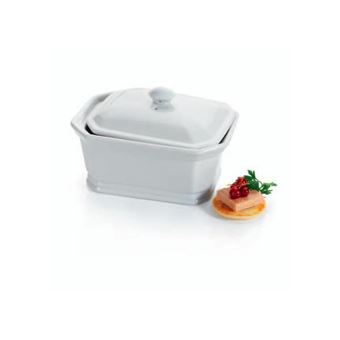 TABLE & COOK 3322390016759 0.6l Retangular Porcelana Terrine baking dish assadeira - 1